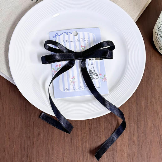 ZY丝带装饰发夹-纪念日百货门店同款171044104 商品图1