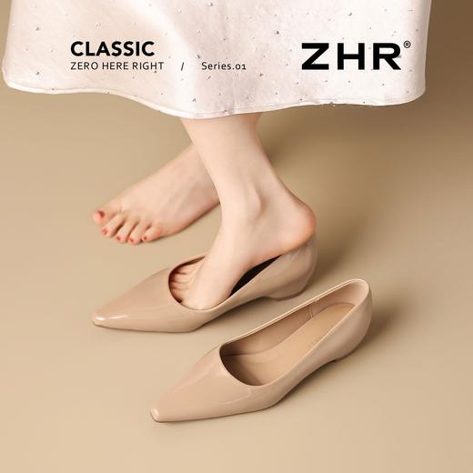 ZHR则则法式优雅气质简约浅口单鞋2026新款轻便舒适通勤工作女鞋 商品图6