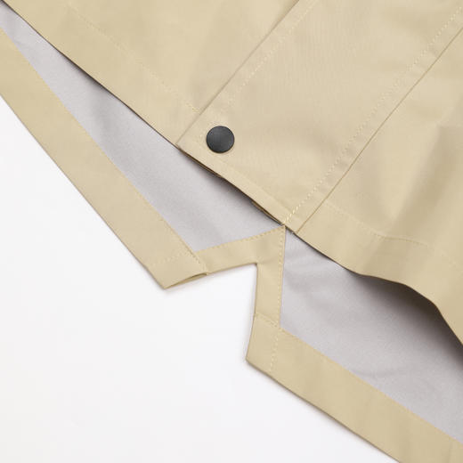 ROMI STUDIO“雨天神器”抽绳式连帽插肩袖长款雨衣风衣 RWCWW97310 商品图4