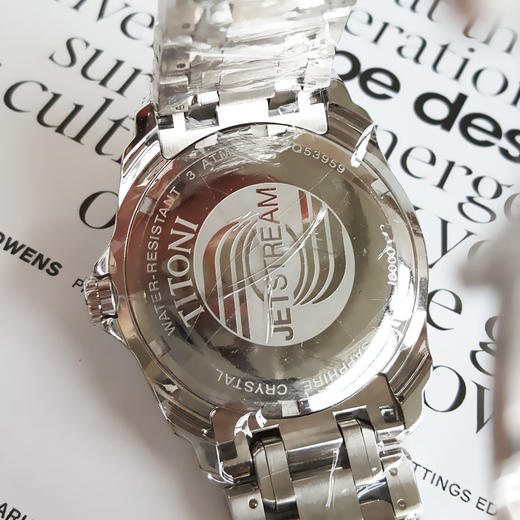 【99新】TITONI 梅花TQ 53959 S-505石英机芯日期显示40MM（男款）翱翔系列精钢160426NJ39 商品图7