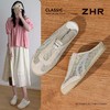 ZHR复古脚蹬半拖鞋2026夏季新款软底透气网面女鞋百搭休闲鞋 商品缩略图5