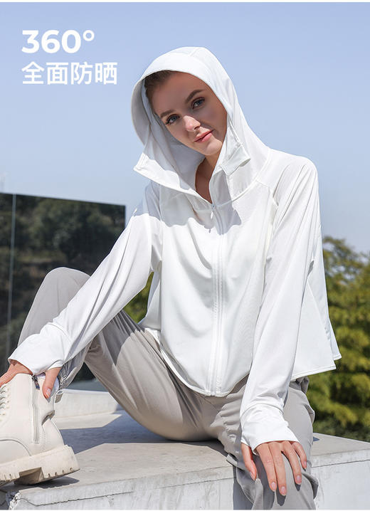³预售7天发货【亲子防晒衣】UPF50+ 防晒衣+空调服 清凉爽滑 XN03-CRMM-FH 商品图3