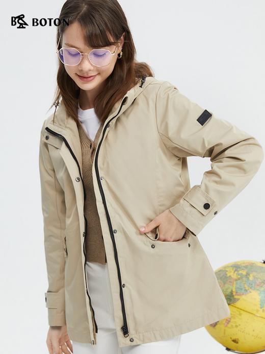 波顿女士春秋季韩版简约短款外套 修身显瘦气质通勤休闲外衣LJ851119 商品图2