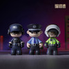 铜师傅《长安卫萌警系列》工位办公桌创意摆件 潮玩手办铜摆件 商品缩略图0