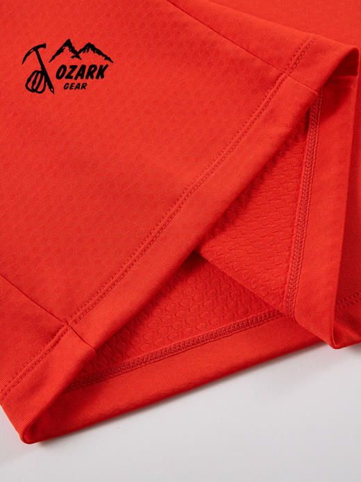OZARK奥索卡26新品骐骥红限定防晒UPF100运动户外微拉绒长袖女款OAGWT2612133 商品图4