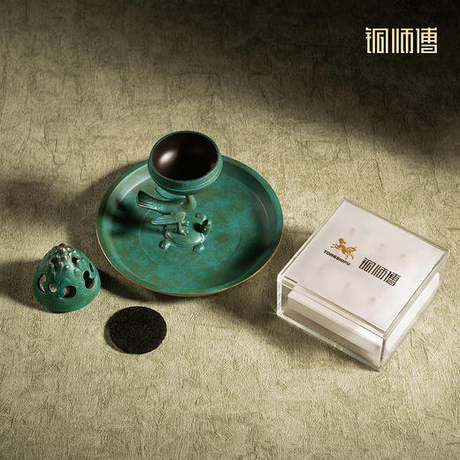 铜师傅 陕西历史博物馆系列《朱雀铜熏炉摆件》青铜摆件 商品图4