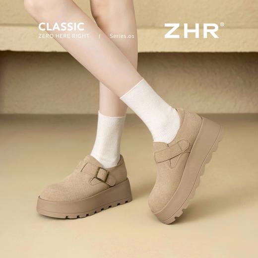 ZHR则则【增高5.5CM】百搭厚底勃肯鞋2026新款轻便休闲鞋舒适女鞋 商品图6