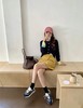 韩国单~不规则阔腿裙裤刺绣休闲短裤 商品缩略图6