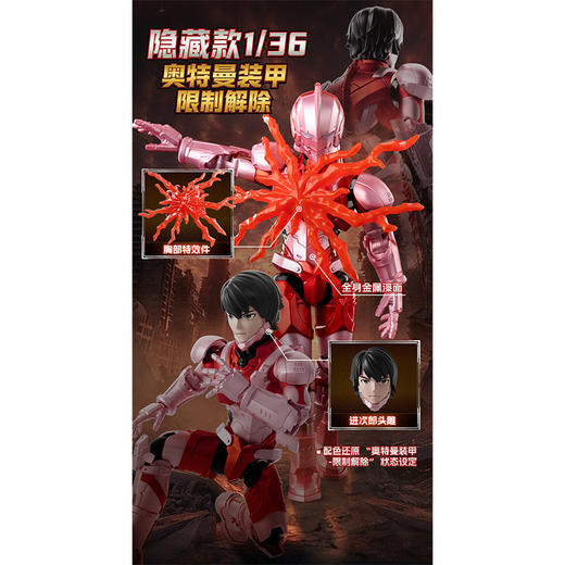 机动奥特曼群星S1弹布鲁可积木-纪念日百货门店同款170094610 商品图1