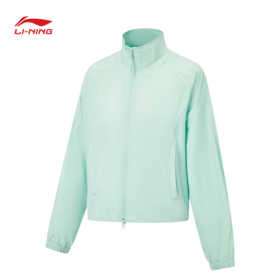 李宁女子宽松健身系列运动风衣AFDW758