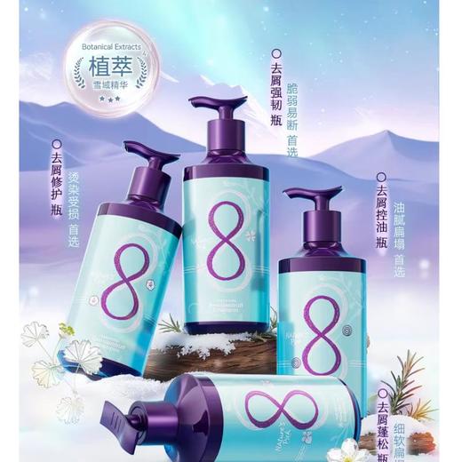 手工八控油去屑洗发露378ml 商品图0