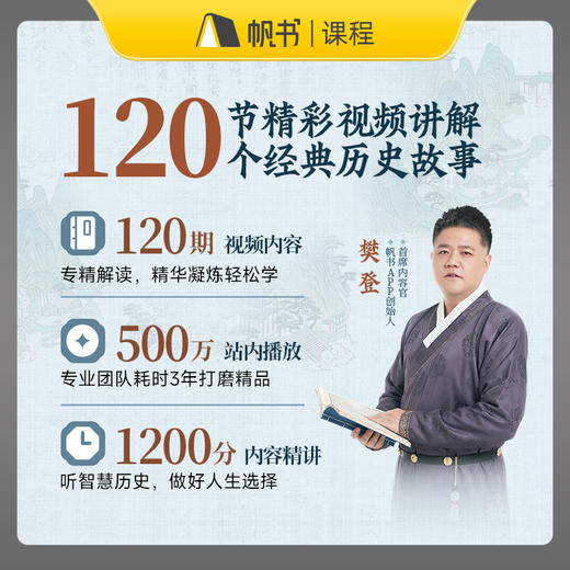 【课程】樊登讲《资治通鉴》全4季赠送30天共读营 商品图4