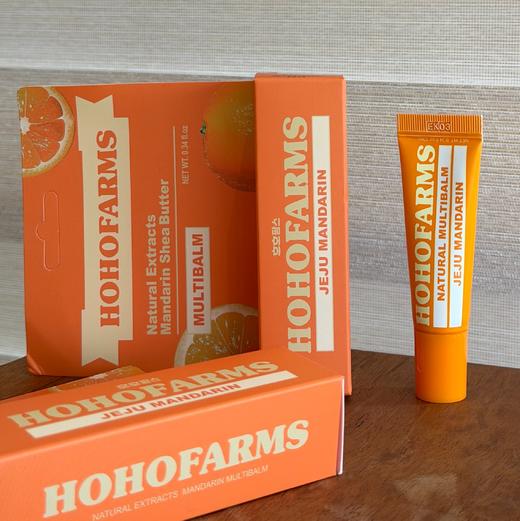 济州岛人手一支的唇部精华🔥HOHOFARMS植物伊甸园柑橘润泽养护唇部精华蜜📒保湿+修护+抗皱+滋养+提亮五合一卷王💥懒人养成少女嘟嘟唇 商品图4