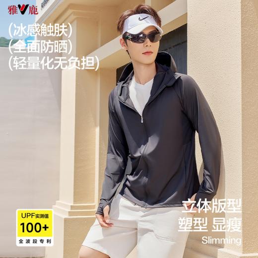 2026雅鹿新款 云朵原纱男女款防晒衣 立体剪裁 遮阳防护 商品图3