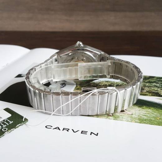 【全新】TITONI 梅花83751 S-630自动机械机芯日期显示39.5MM（男款）Impetus Classic系列精钢180426NJ04 商品图5