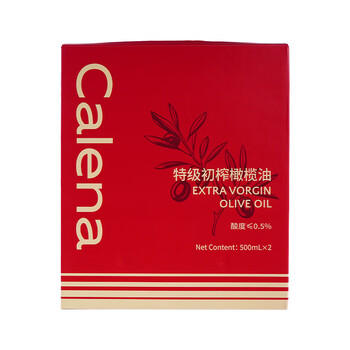 克莉娜 calena 特级初榨橄榄油 500ml*2礼盒 /粮油调味 /食用油 /橄榄油 商品图4