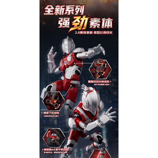 机动奥特曼群星S1弹布鲁可积木-纪念日百货门店同款170094610 商品图3