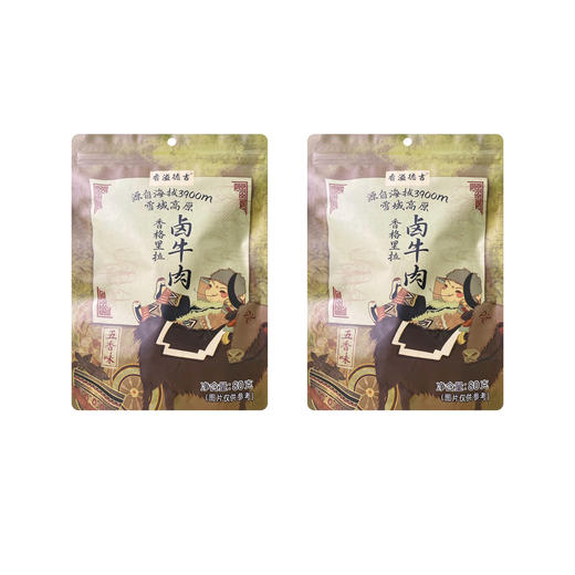 香格里拉 卤牛肉(五香味）80g/袋 商品图2