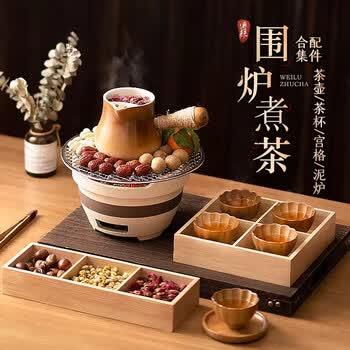 TANXIANZHE探险者围炉煮茶壶陶壶煮茶器具家用室内烤奶茶煮茶配件 商品图2