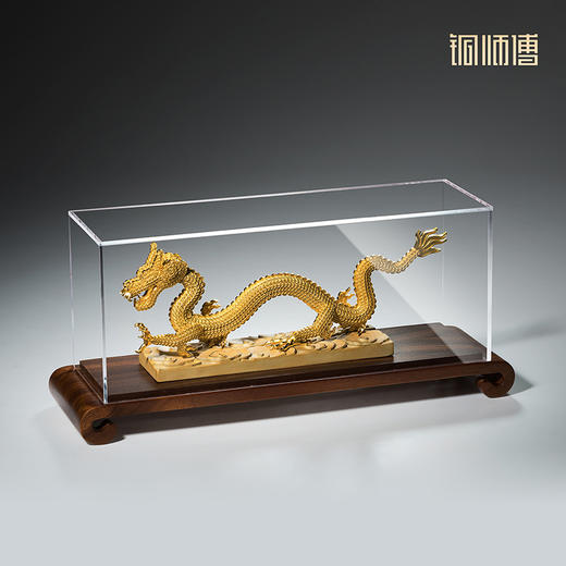铜师傅《钱龙》上新了故宫联名 龙年吉祥物摆件办公室乔迁礼品 商品图4