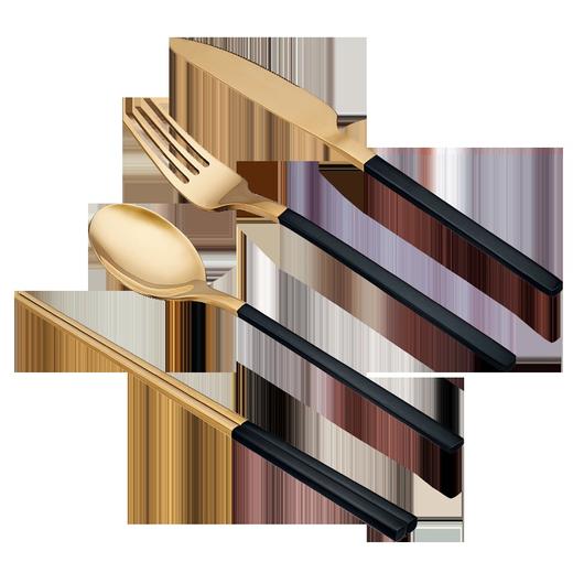 浮士德 普罗旺斯黑金4件套 FD-104 炒锅汤锅套装电磁炉 商品图0