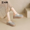 ZHR则则包头编织半拖鞋女2026新款夏季厚底外穿轻便配裙罗马凉拖 商品缩略图7