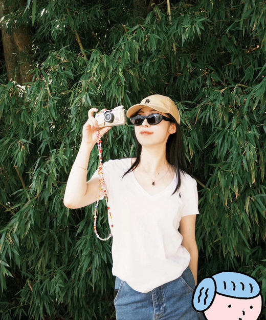福利🧧拉夫v领100%棉女士V领小马标T恤042108 商品图2