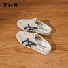 ZHR复古脚蹬半拖鞋2026夏季新款软底透气网面女鞋百搭休闲鞋 商品缩略图8