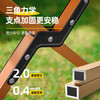 探险者（TAN XIAN ZHE）户外折叠桌碳钢蛋卷桌露营桌子野餐桌椅便携式露营装备大号 商品缩略图2