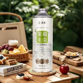 文新茉莉毛尖茶啤 中式精酿啤酒 1L/瓶 （保质期到2026年6月12日，介意勿拍）