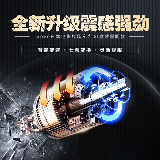 LUOGE罗格 充电拍打式自慰棒按摩棒AV棒 商品图2