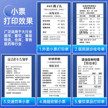 得力（deli）(deli)80*80mm60米*50卷 白令海热敏收银纸 京东外卖收银机打印纸 ZS132【适配80mm机器 801P等】 商品图3