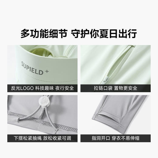 素湃Supield儿童防晒衣全波段防紫外线皮肤衣童装防晒服夏季薄款F3603K 商品图4