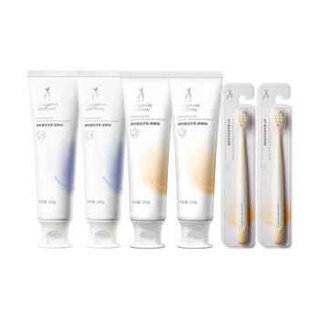 袋鼠妈妈牙膏专用口腔护理送妈妈6件套装牙刷洁净健齿软毛护龈口腔护理 商品图4