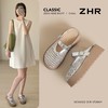 ZHR则则包头编织半拖鞋女2026新款夏季厚底外穿轻便配裙罗马凉拖 商品缩略图2
