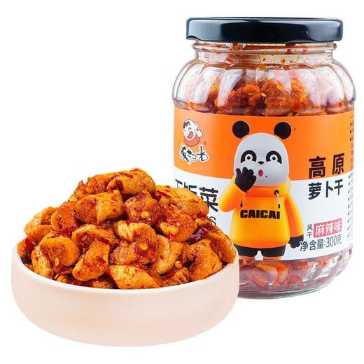饭扫光高原萝卜干麻辣味300g 商品图0