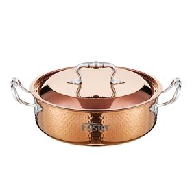 浮士德 德比至尊鸳鸯锅 HG-1058 不锈钢鸳鸯锅火锅家用电磁炉