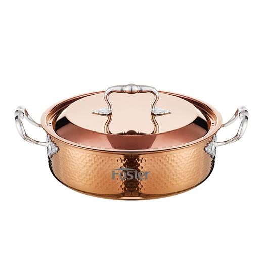 浮士德 德比至尊鸳鸯锅 HG-1058 不锈钢鸳鸯锅火锅家用电磁炉 商品图0