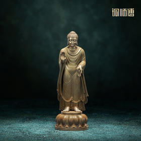 铜师傅 陕西历史博物馆系列《北周佛造像铜摆件》青铜摆件
