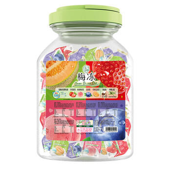 溜溜梅 【时代少年团同款】果冻天然梅冻 1kg 添加乳酸菌 果浆果汁鲜榨 /休闲食品 /果冻/布丁 /果冻 商品图3