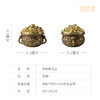铜师傅《转钱聚宝盆》客厅桌面铜摆件 家居装饰工艺品 开业礼物 商品缩略图5