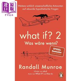 【中商原版】【德文版】如果这样 会怎样 科学妙答 第2部 Randall Munroe What if 2 Was ware wenn 德文原版 Randall Munroe