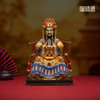铜师傅《龙五爷》客厅 桌面全黄铜泥金财神  家居纯手绘菩萨摆件 商品缩略图6