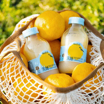 柚香谷宋柚汁双柚汁乳酸菌饮料 原果研磨0脂无负担 送礼佳品300g*20瓶 /水饮冲调 /饮料 /乳酸菌饮料 商品图4