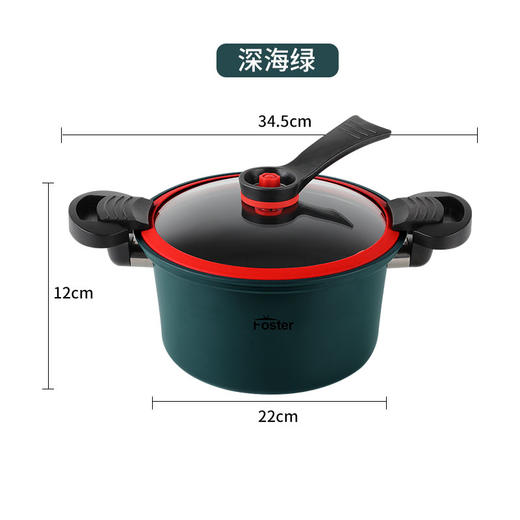 浮士德 好太太微压焖烧锅 TG-16 微压焖烧锅锁鲜节能 商品图1