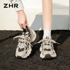 ZHR厚底老爹鞋女2026年春夏季新款银色增高透气鞋子运动鞋软底休闲 商品缩略图3