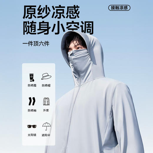 2026雅鹿新款 云朵原纱男女款防晒衣 立体剪裁 遮阳防护 商品图7