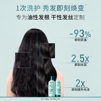 欧莱雅透明质酸水润洗发水无硅油洗发露700ml(新老包装随机发货) 商品图3