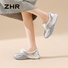 ZHR则则绣花蕾丝网面透气德训鞋阿甘鞋2026夏季新款运动休闲鞋女 商品缩略图9