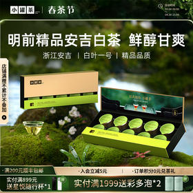 【2026春茶】小罐茶·金罐系列·安吉白茶10罐装【现货】